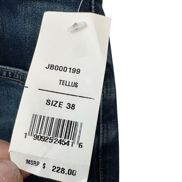 J Brand Mick Skinny Fit Jeans in Tellus Wash Size 38 x 32 - Picture 4 of 8